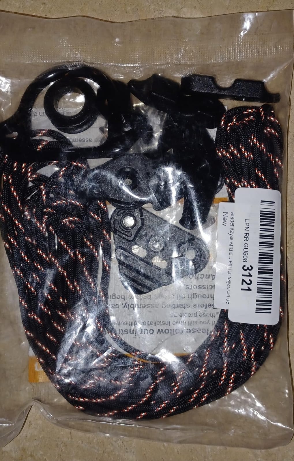 Kayak Anchor Trolley Kit, Anchor Trolley System for Kayak Canoe customer photo 2