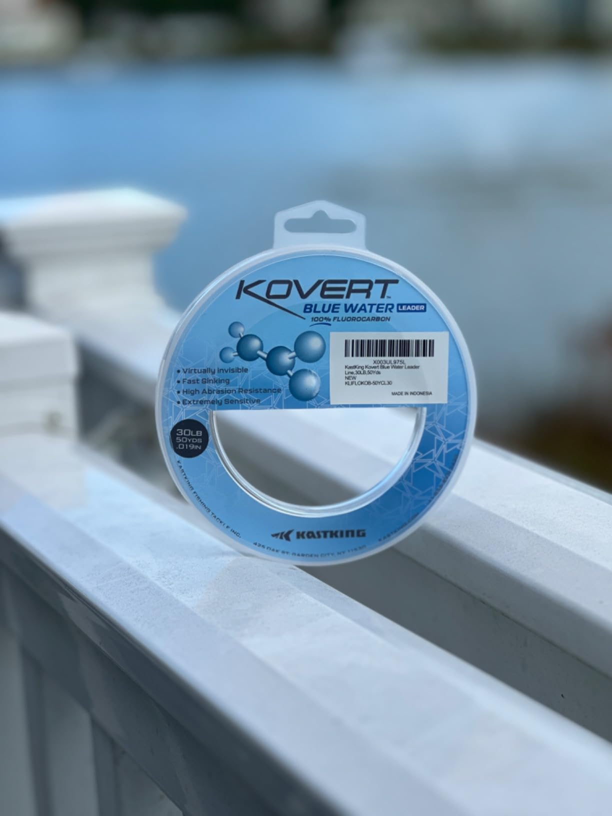 KastKing Kovert Blue Water 100% Fluorocarbon Leader Line, Saltwater Fishing customer photo 2