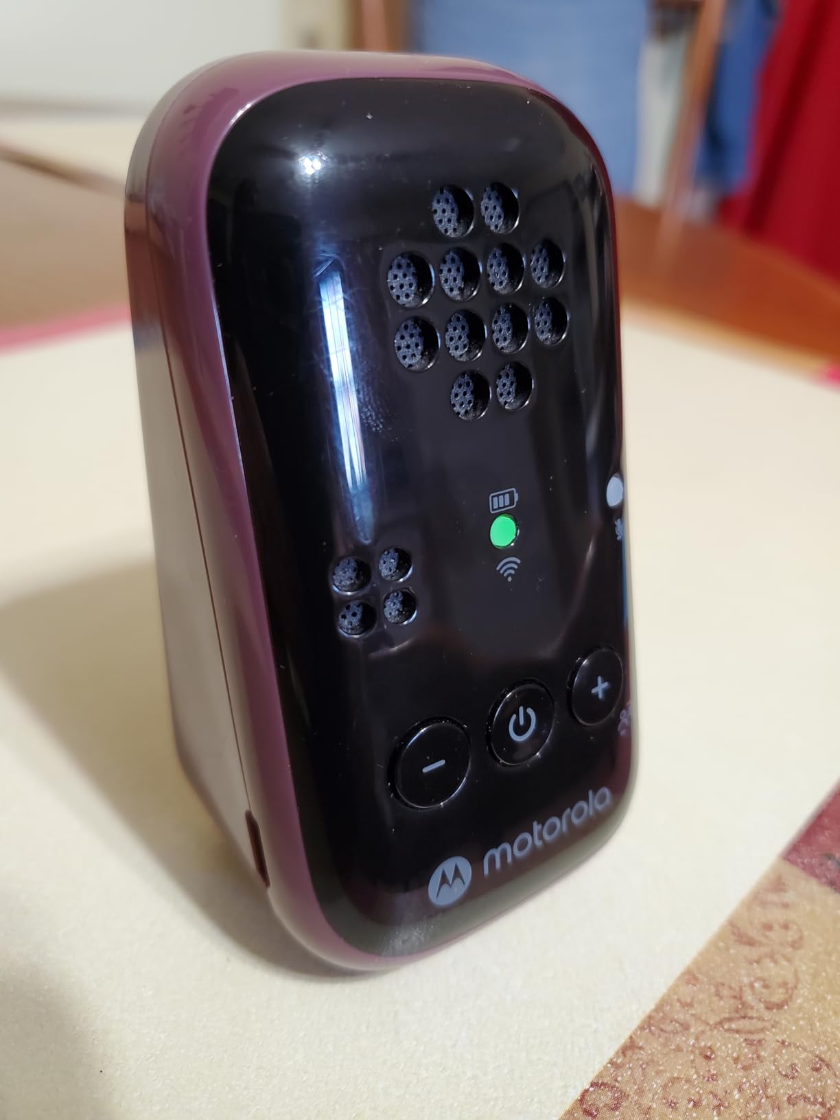 Motorola Nursery Audio Baby Monitor, No WiFi Needed, Two-Way Talk, Portable and Rechargeable, 1500ft Range, HD Sound, Water-Resistant Travel Case, PIP12 customer photo 2