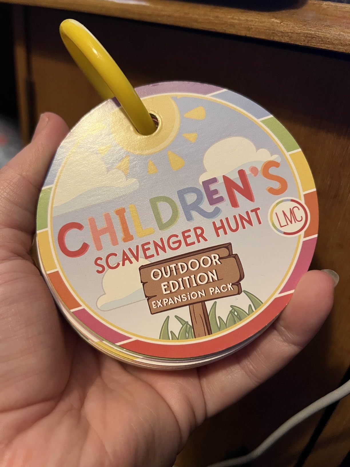Blu Jay Children's Scavenger Hunt Cards - Nature Toy, Outdoor Edition customer photo 2