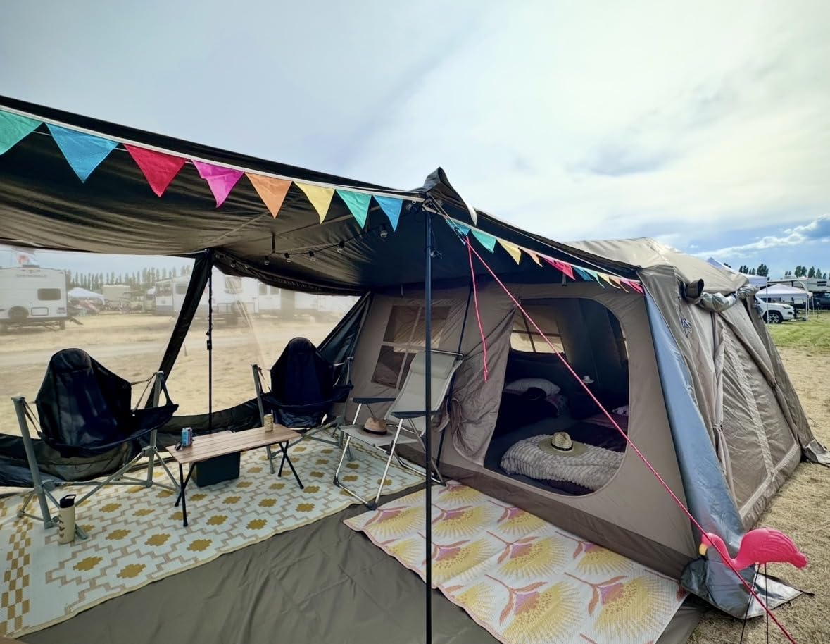 Naturehike Village Instant Tent, 4 Person 8 Person Camping Tent with Full Rainfly, Waterproof Large Cabin Tents for Car Camping customer photo 1