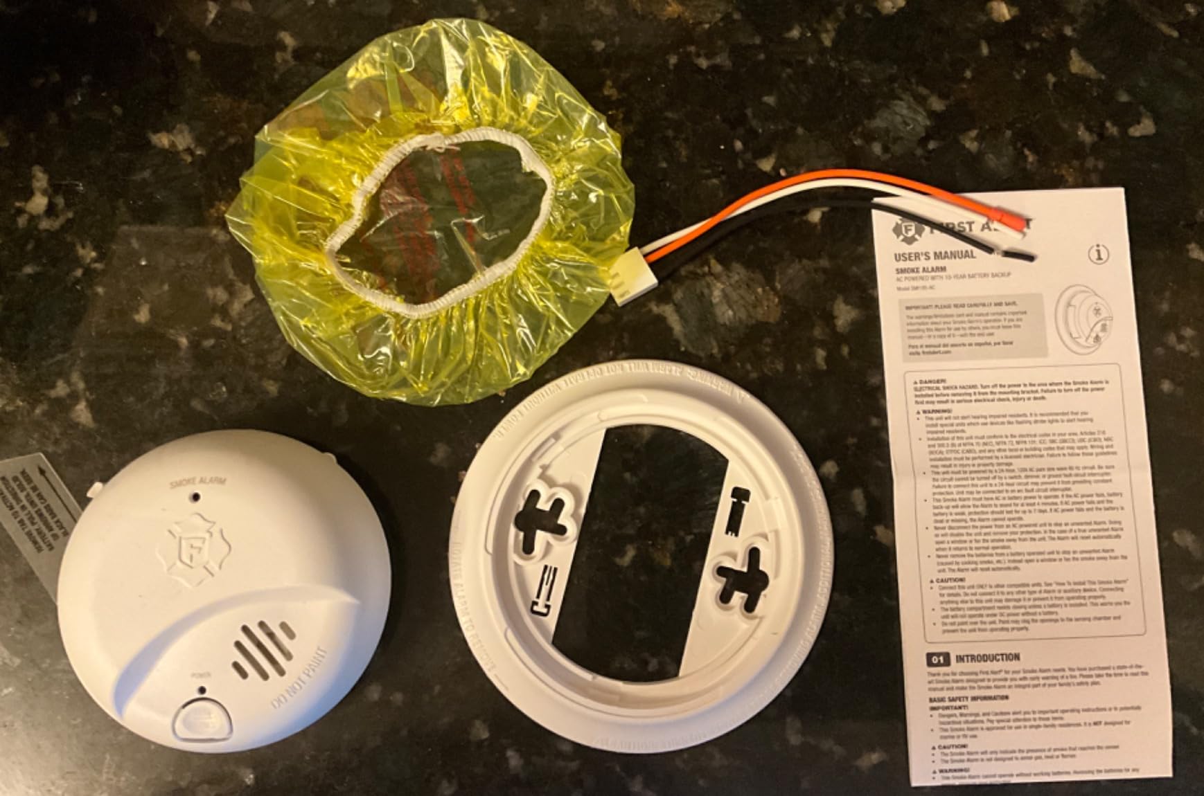First Alert Hardwire Smoke Alarm with 10-Year Battery Backup customer photo 2