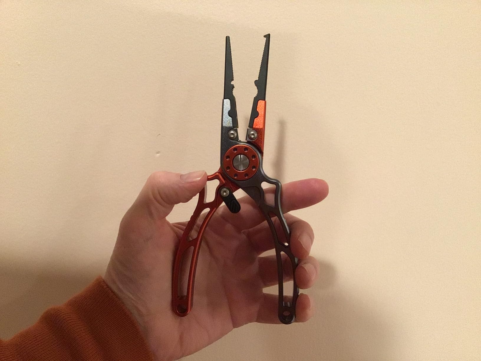 Pristis UTA II Fishing Pliers, Multi-Function Split Ring Hook Remover Gear customer photo 2