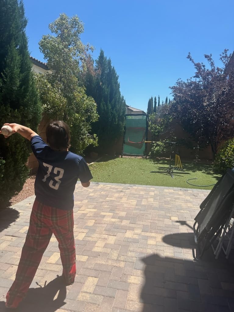 Gagalileo Lacrosse Rebounder with Bounce Back Net for Backyard 42x72in customer photo 1