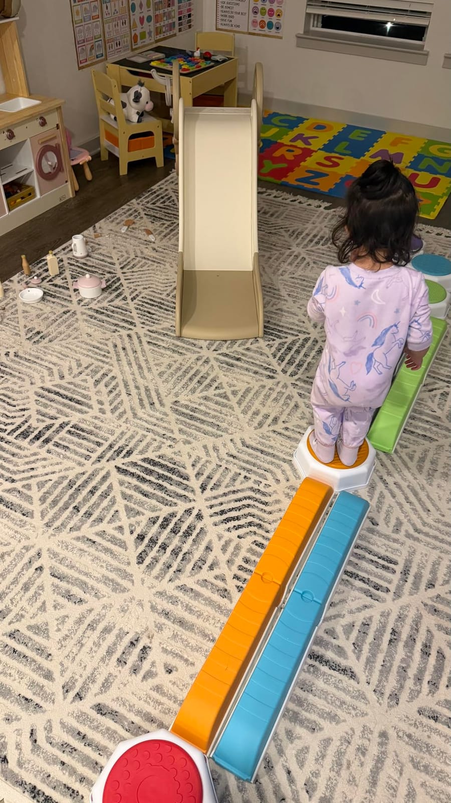 Acorn Avenue Balance Beam & Stepping Stones 13 Pc - Sensory - Toddler customer photo 1