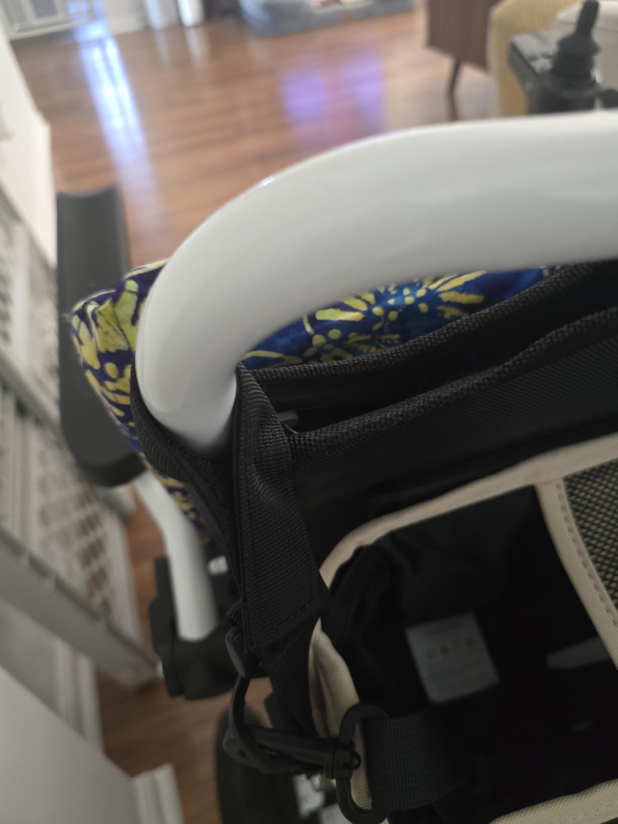 Stroller Organizer with Cup Holder, Non-Slip Stroller Caddy Baby Essentials customer photo 2
