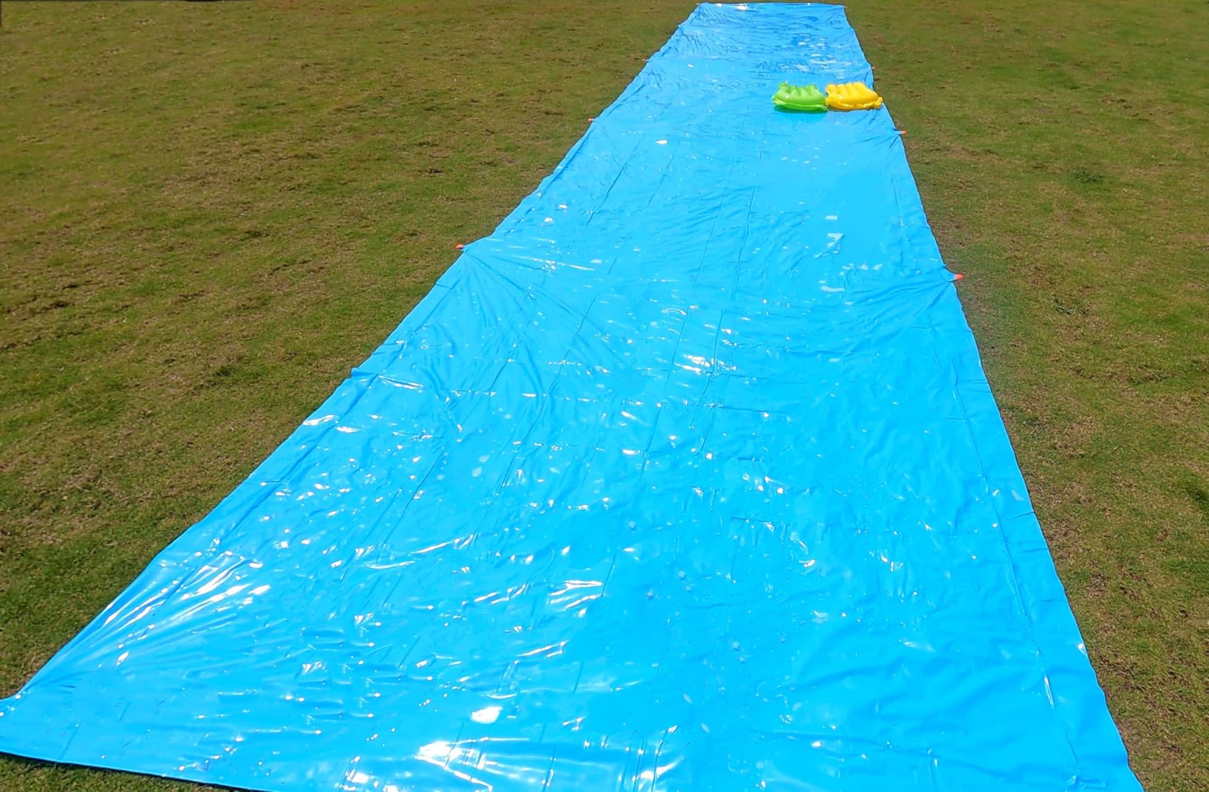 40FT Slip Lawn Water Slide, Giant Slip, Splash and Slide for Kids Adults customer photo 1