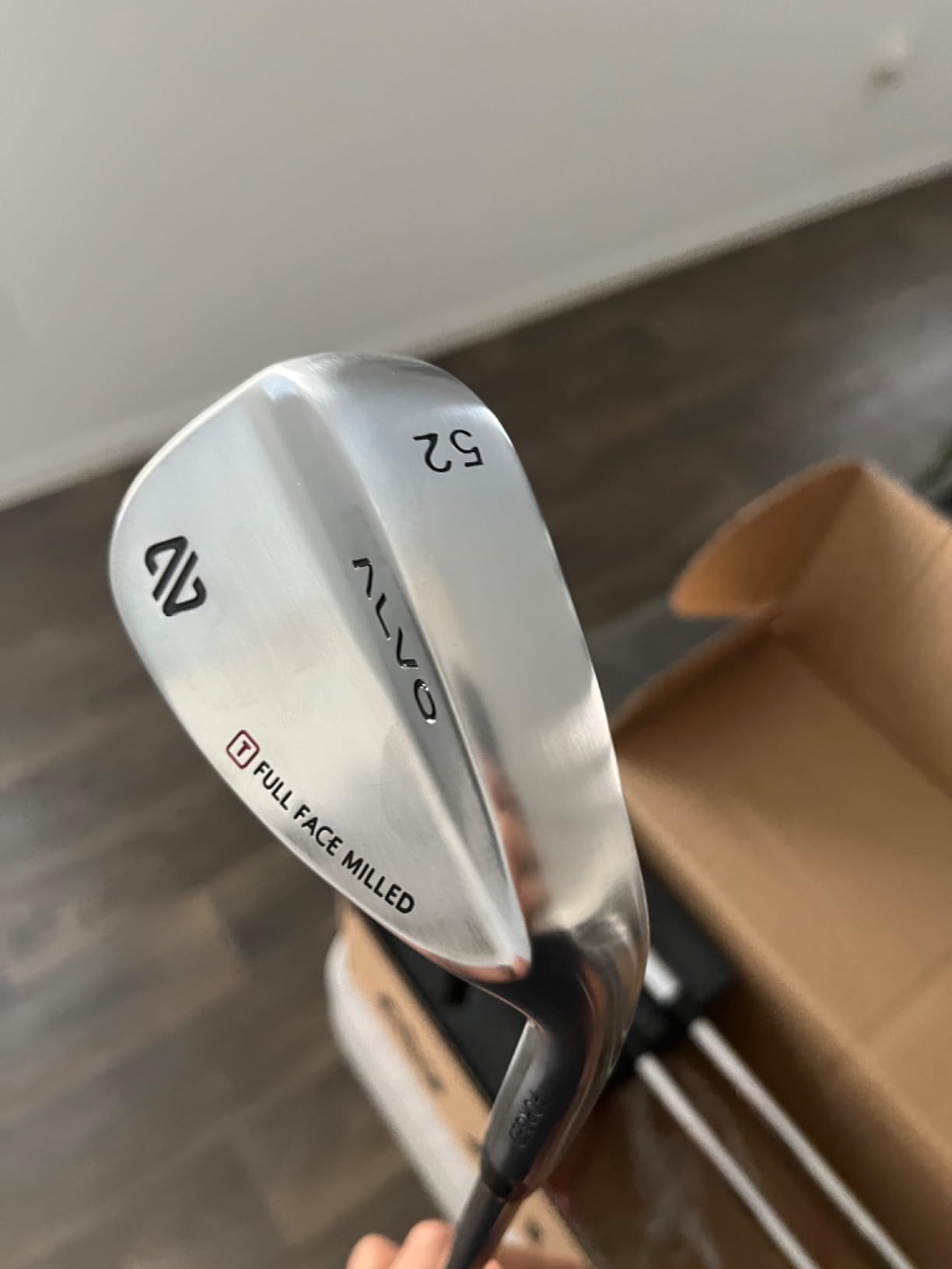 ALVO GOLF - Premium Full Face Golf Wedges, Golf Wedge Set and Singles, 3 Wedges 52/56/60/70 Degree,Lob,Gap,Sand Golf Club for Men, Premium Grip, Right Hand, max Spin customer photo 1