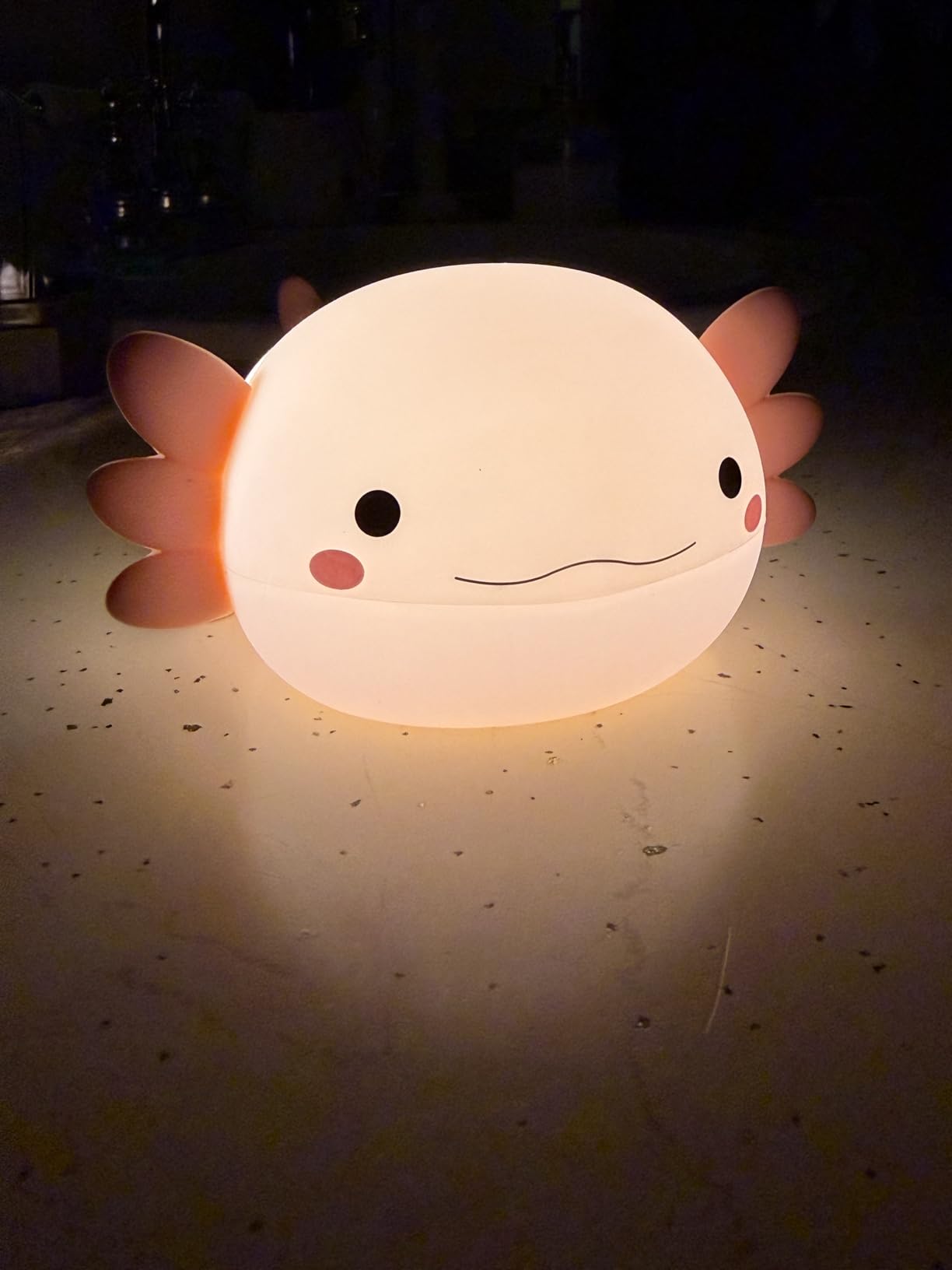 FAMIDUO Duck Night Light, Squishy Silicone Bedside Light for Baby Nursery customer photo 1