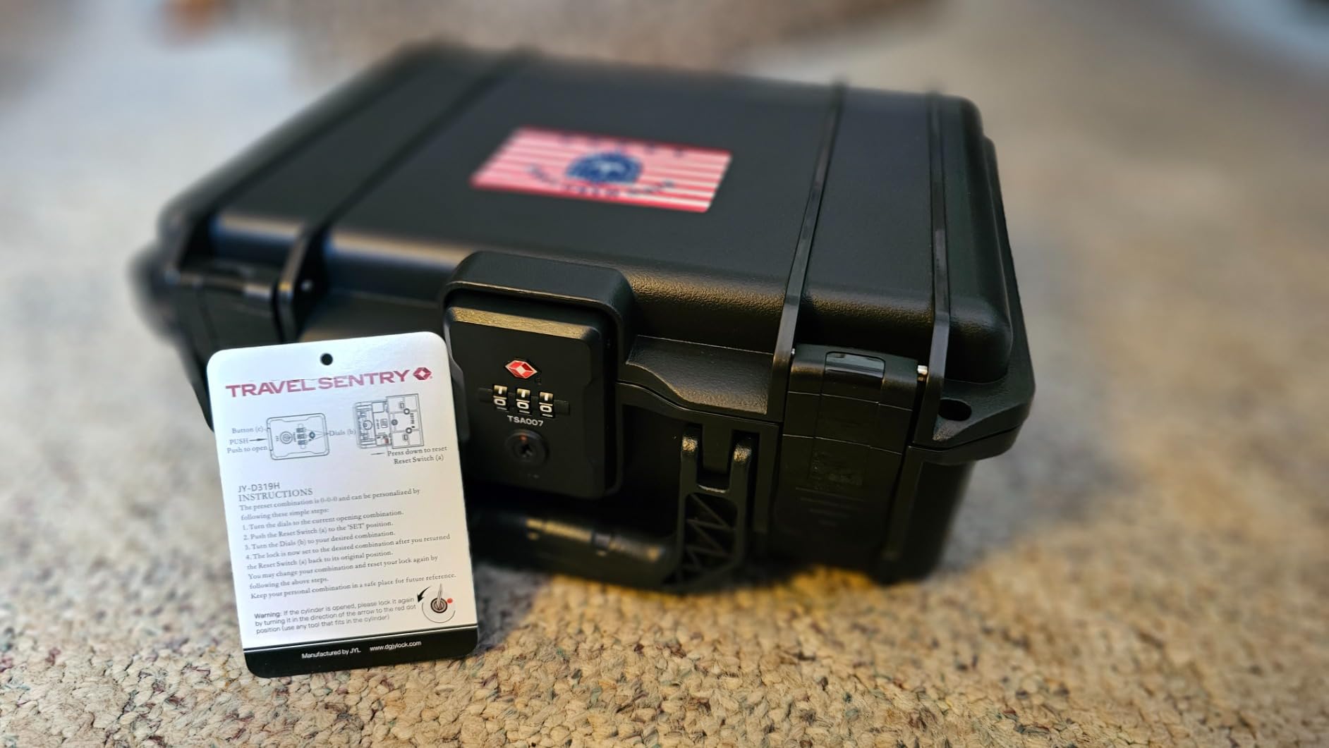 Kinghardcase Hard Pistol Case, Waterproof Shockproof Lockable Handgun Case with Foam, TSA Compliant Travel Case for Semi-Auto Pistols and Revolvers customer photo 2