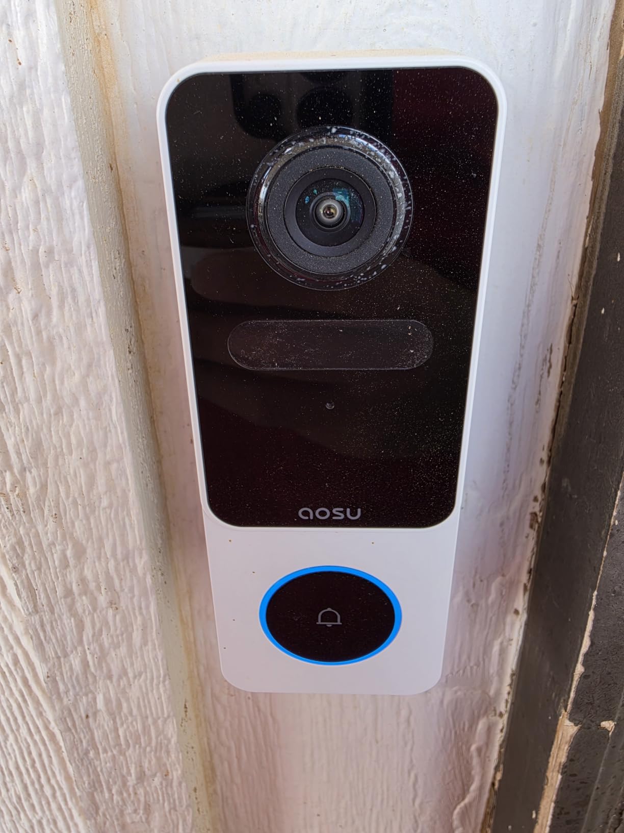 aosu Video Doorbell Camera Wireless, 2K QHD, 170° Wide Angle, 2.4 GHz WiFi customer photo 1