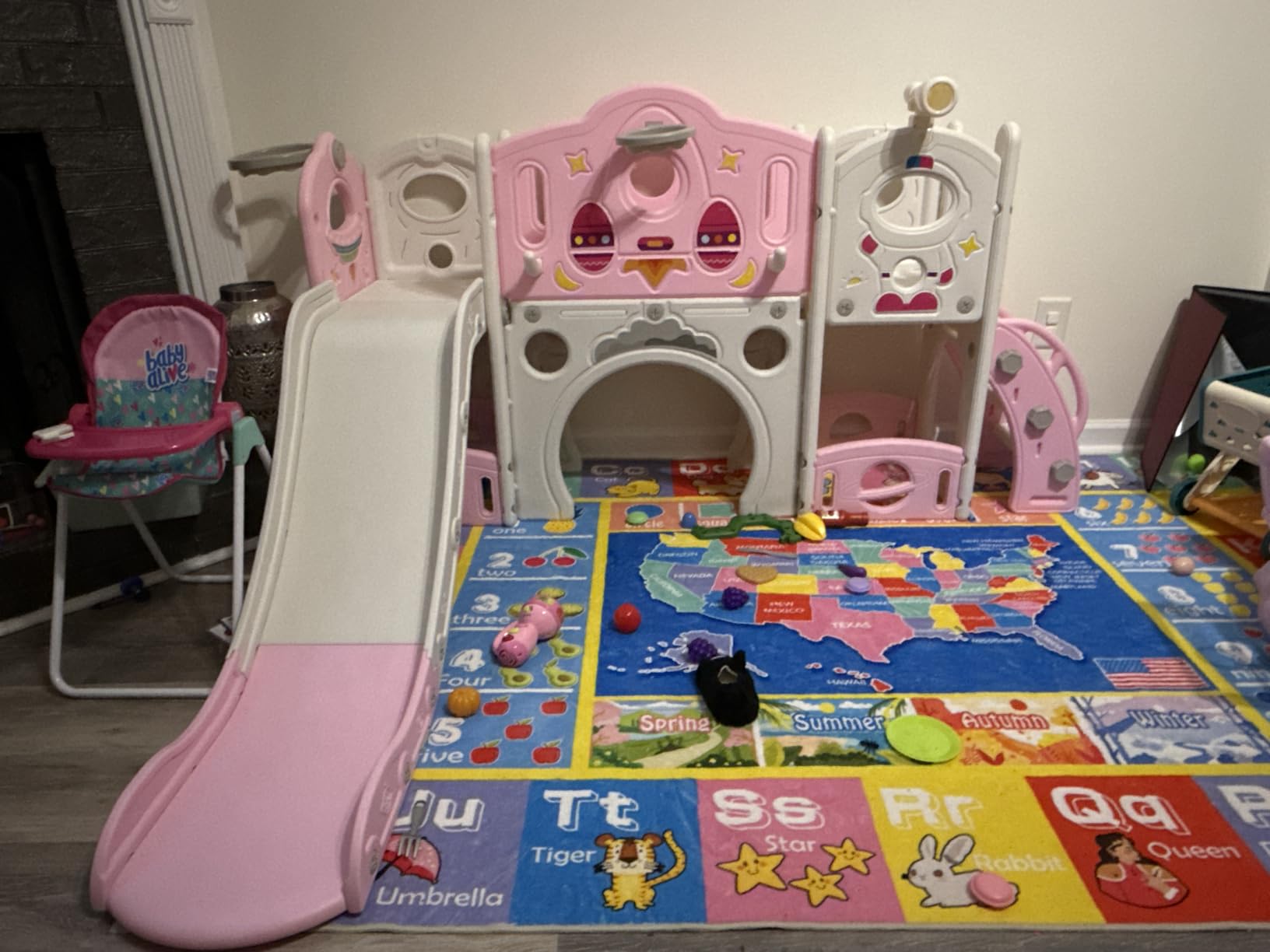 NYEEKOY 9 in 1 Toddler Slide and Outdoor Playset, Toddler Playground customer photo 1