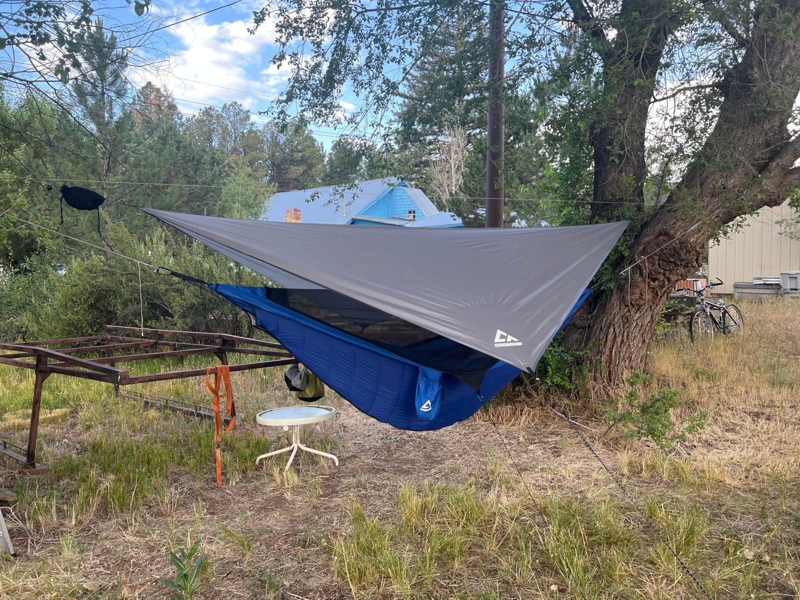 Camping Hammock with Mosquito Net, Underquilt & Rain Fly Tarp customer photo 1