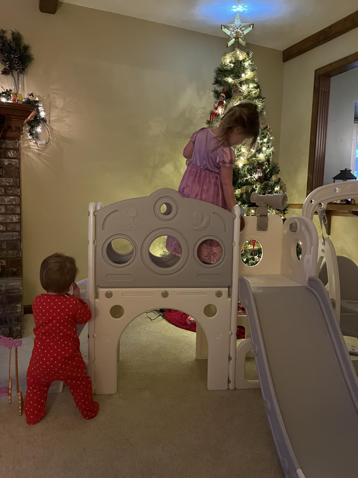 DOREROOM Toddler Slide, Swing and Slide for Toddlers Kids Age 1-3 customer photo 2