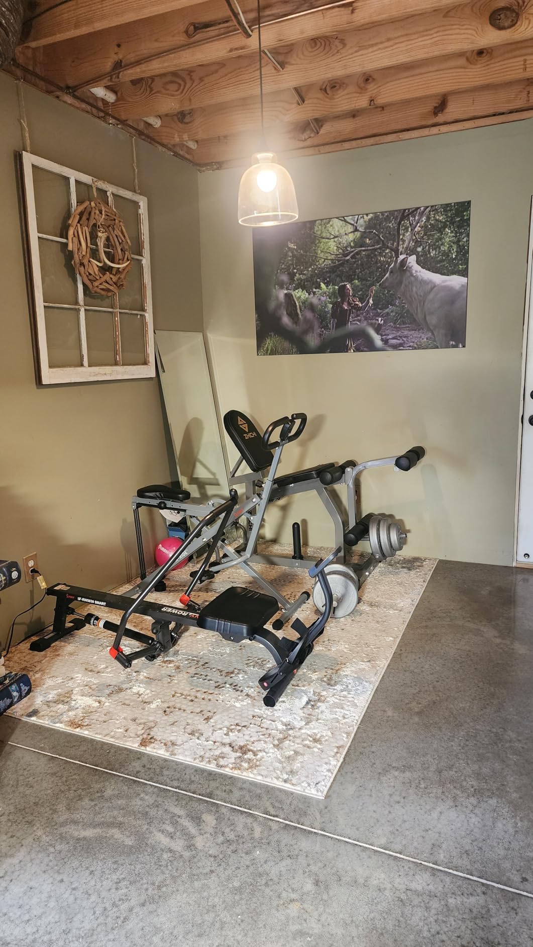 Z ZHICHI 2-in-1 Leg Curl/Extension Machine,Home Use,Burn quads/Calves Fast customer photo 1