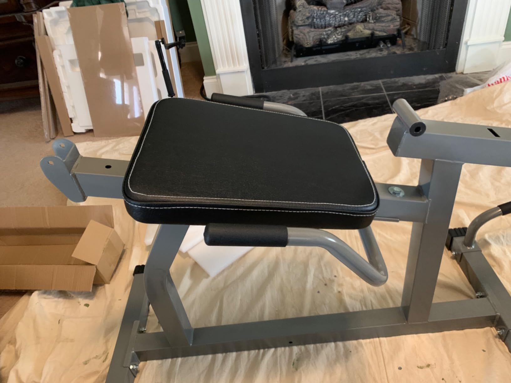 Z ZHICHI 2-in-1 Leg Curl/Extension Machine,Home Use,Burn quads/Calves Fast customer photo 2