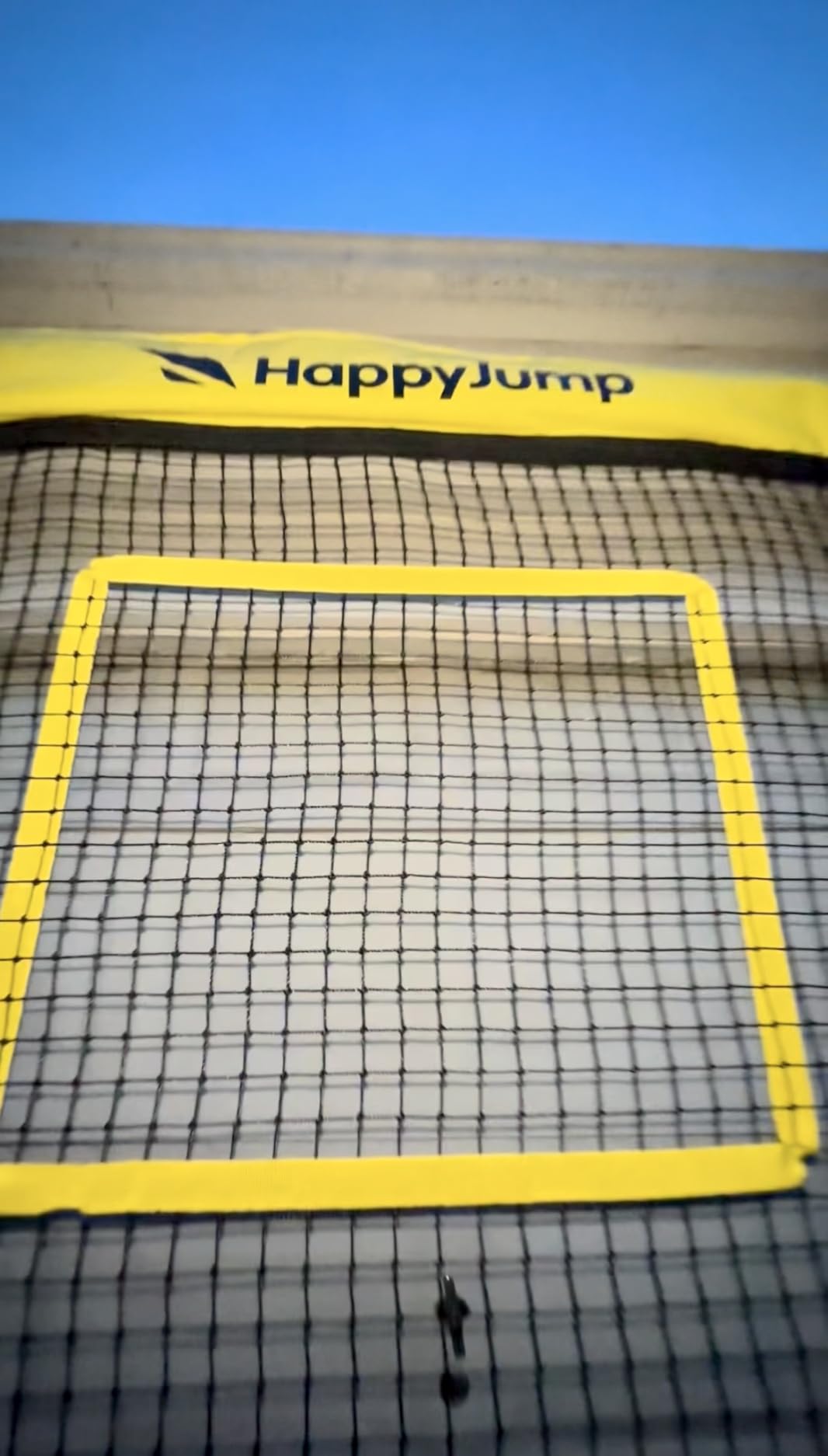 Happy Jump 7x4 FT Lacrosse Rebounder Net, 5 Angles Portable Quick Setup customer photo 1
