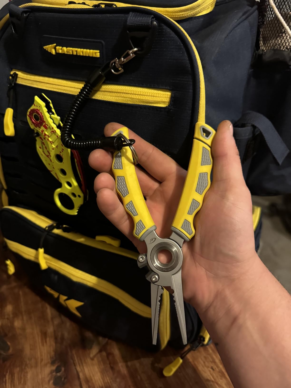 danco 7.5-Inch Stainless Steel Fishing Plier with Tungsten Carbide Cutters customer photo 2