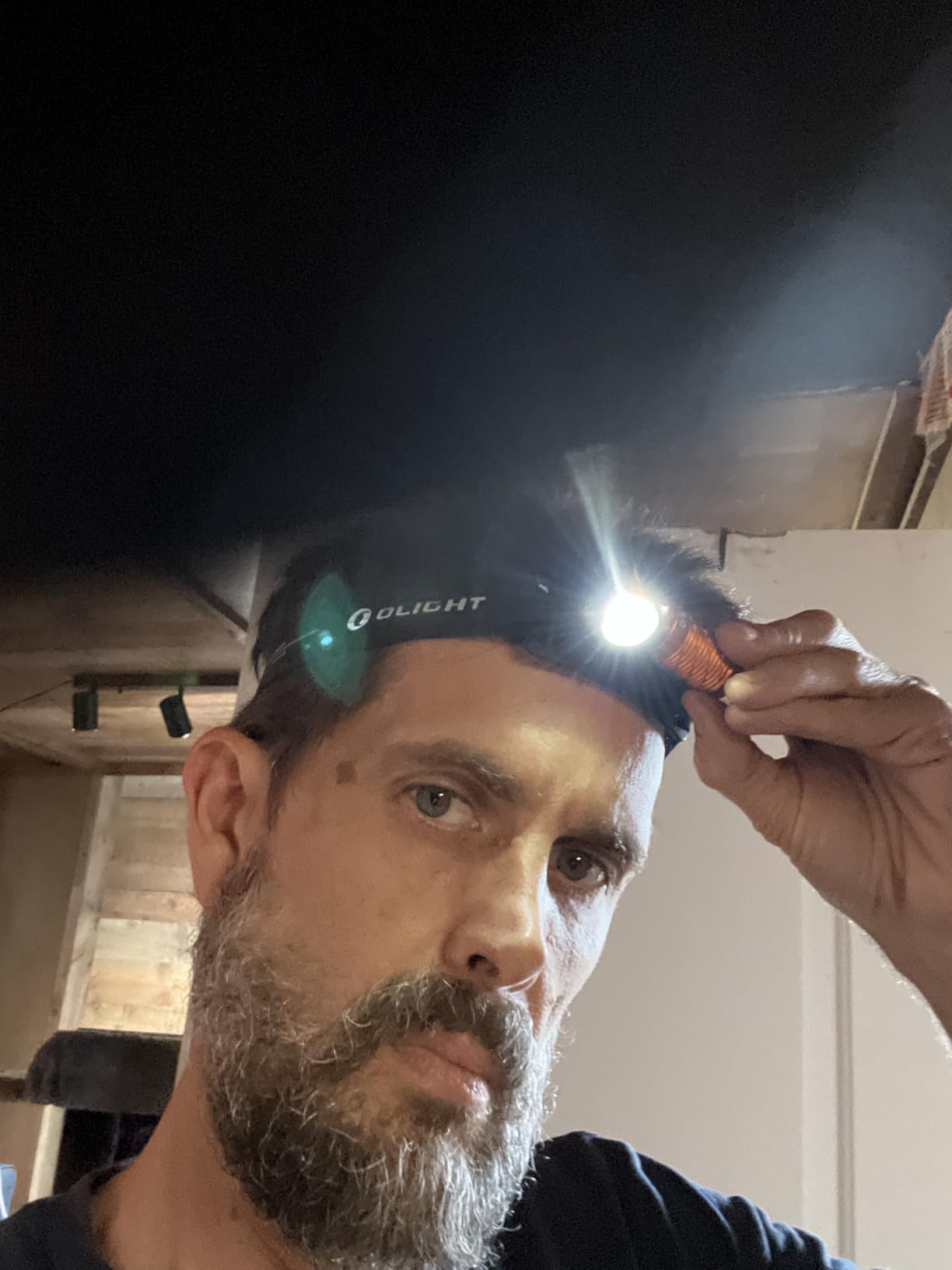 OLIGHT Perun 3 Mini Rechargeable Headlamp, Waterproof, 1250 Lumens, Black customer photo 1