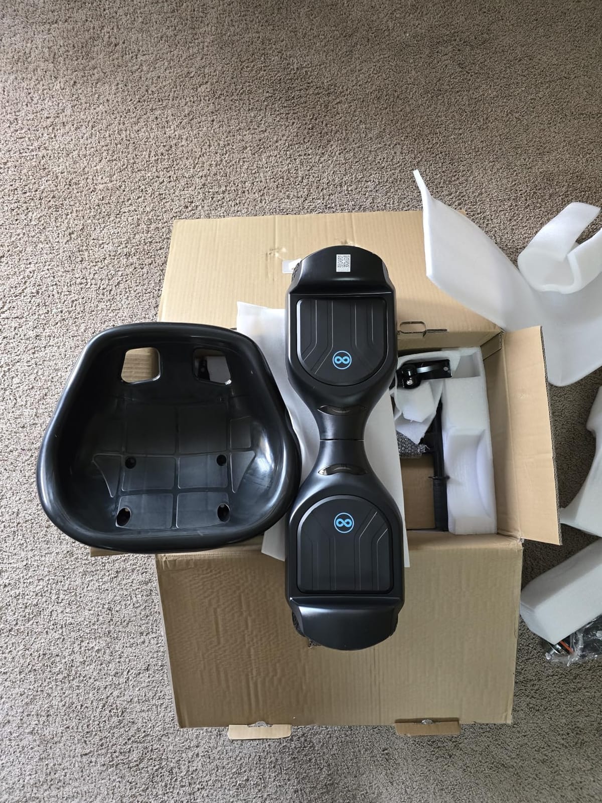 Gyroor G13 Hoverboard with K1 Seat Attachment 6.5