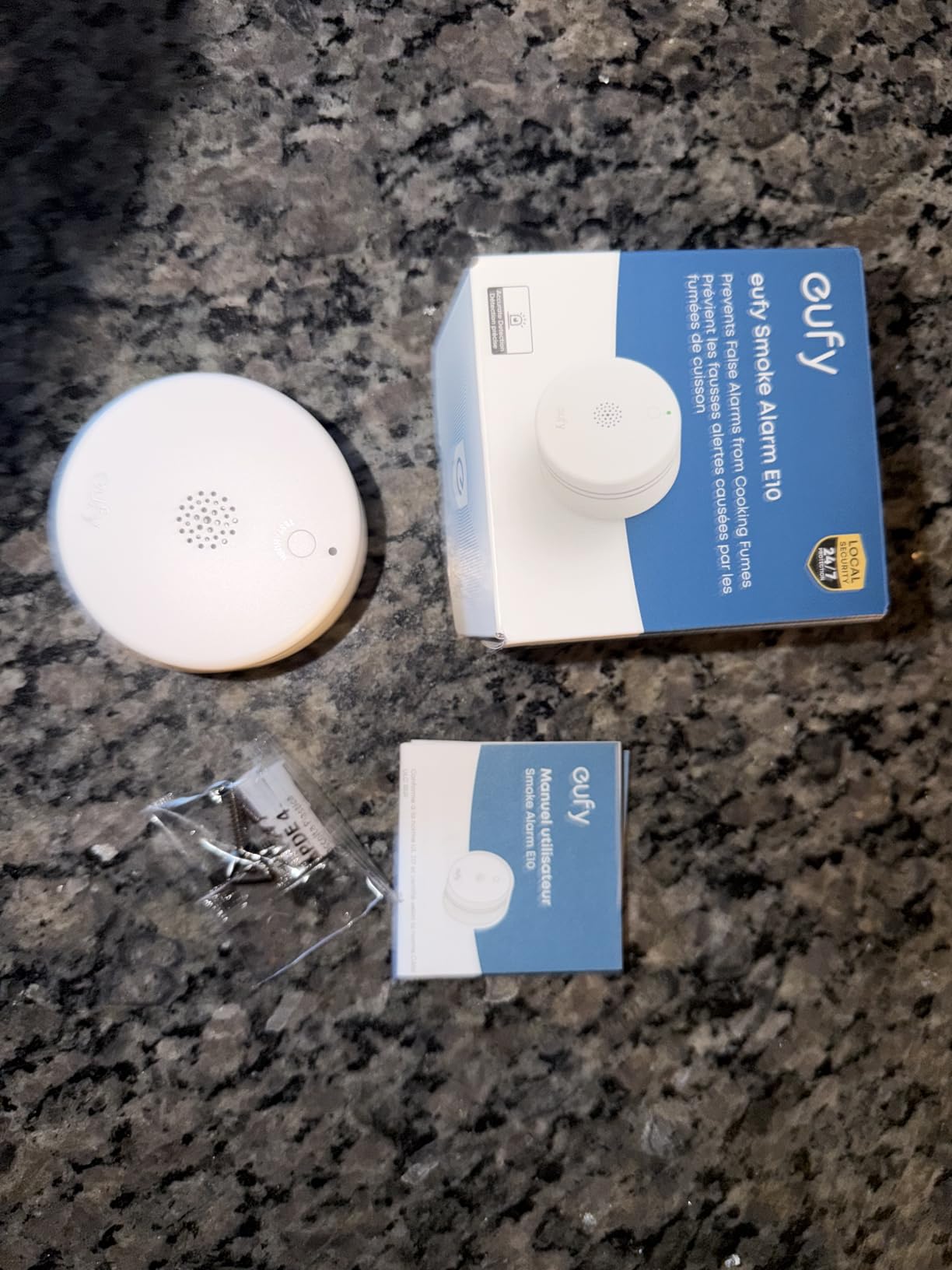 eufy Security Smoke Alarm E10, Smoke Detector, Ultra-Compact 70 mm Design customer photo 2