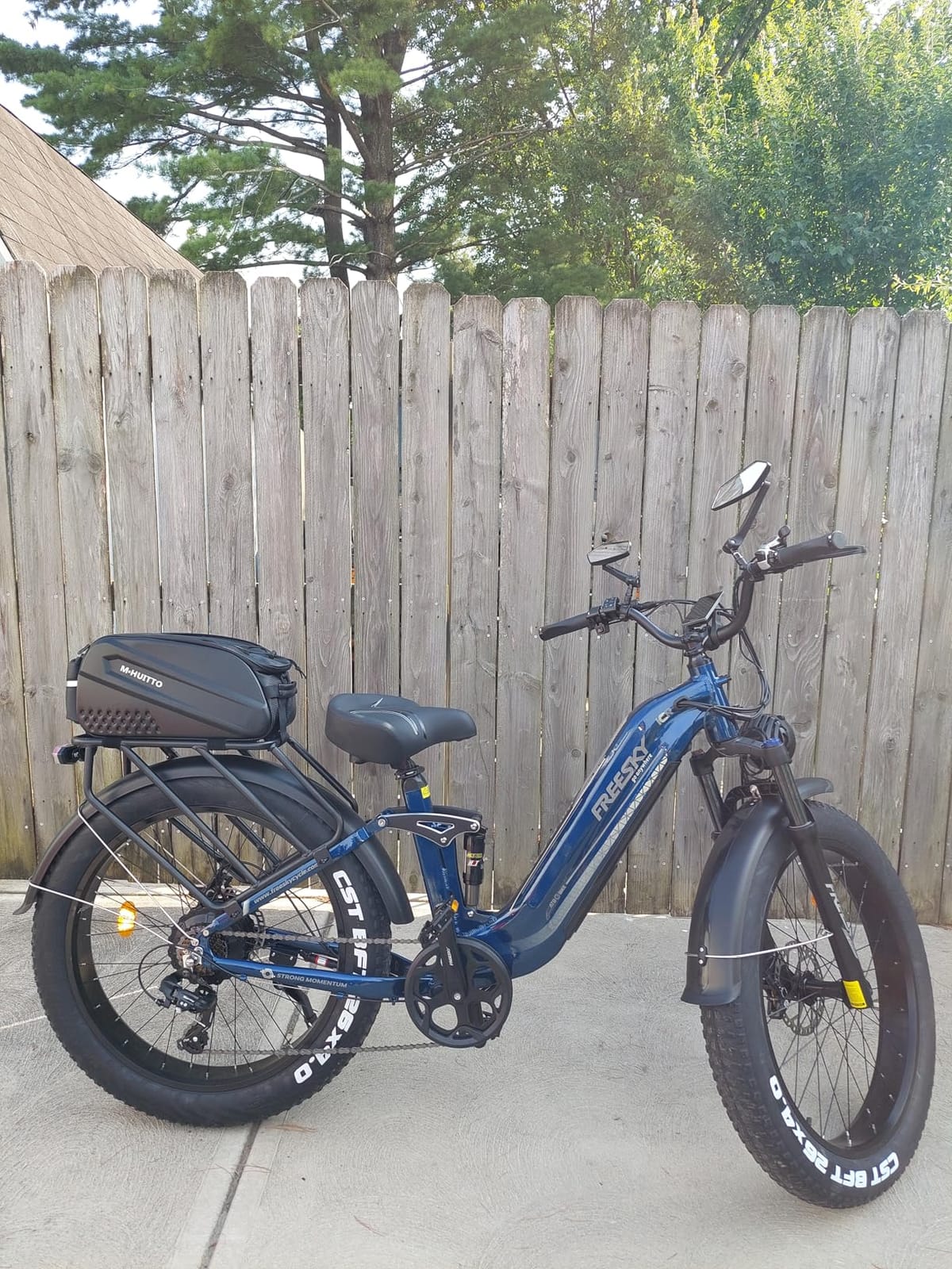 FREESKY Dual Motor Electric Bike for Adults 26