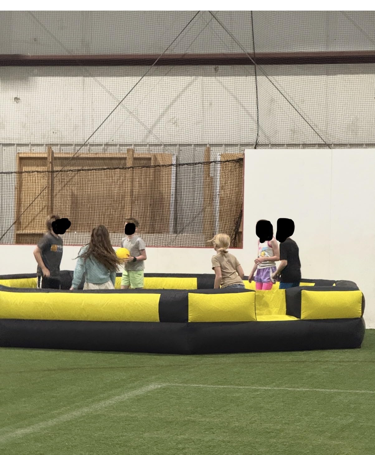 Inflatable Gaga Ball Pit 17FT with Built-in Blower, Portable Large Gaga Ball Pit for Indoor & Outdoor Activities, Inflatable Sport Games, Family Activities customer photo 2