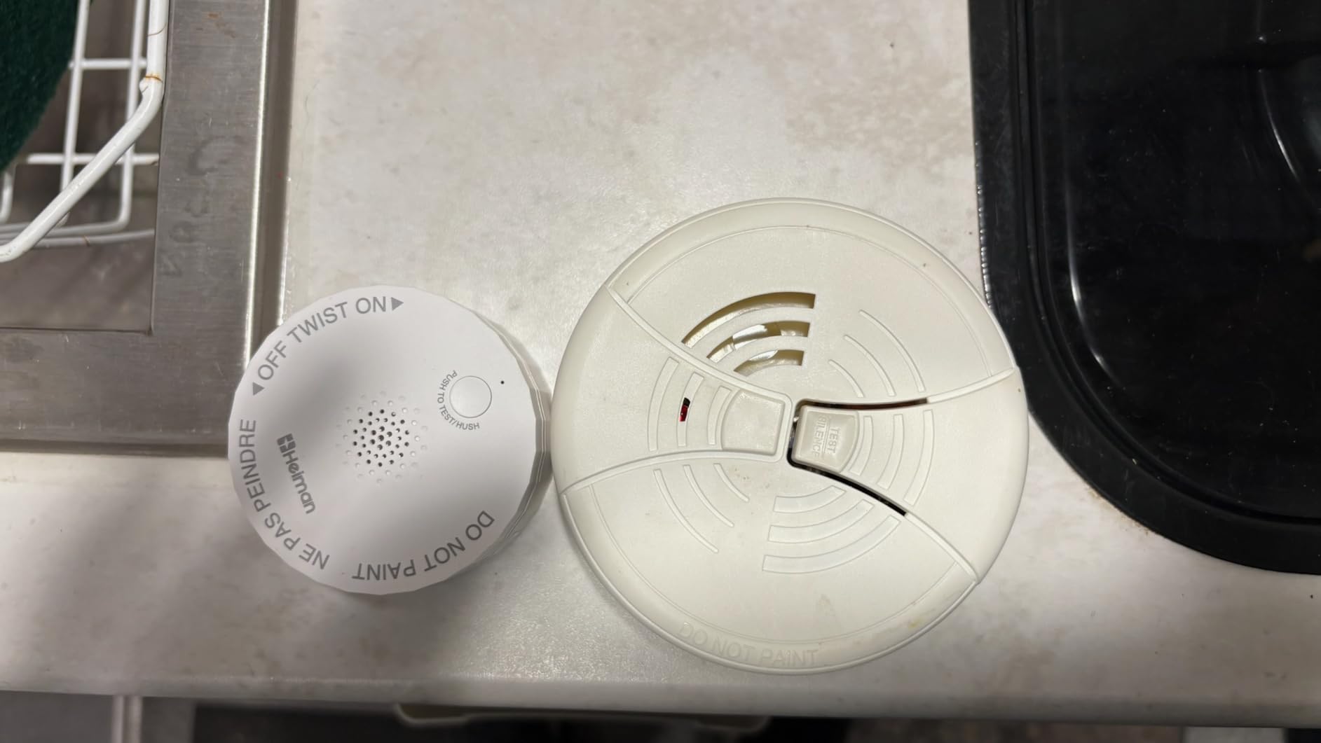 Heiman Smoke Detector, Photoelectric Battery Powered Smoke Alarm for Home customer photo 2