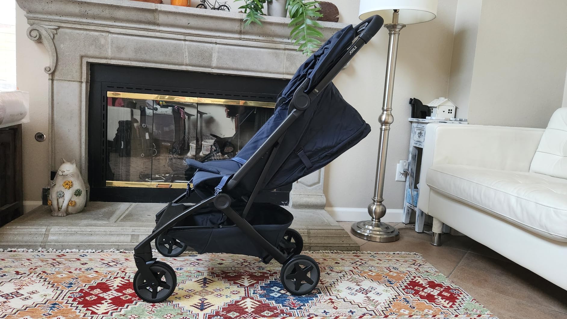Joolz Aer2 Lightweight Travel Stroller for Baby & Toddler – One-Hand Fold, Compact Carry-On Airplane Approved, Reclining Seat, UPF 50+ Canopy, Travel Pouch, Baby Net – Sage Green customer photo 1