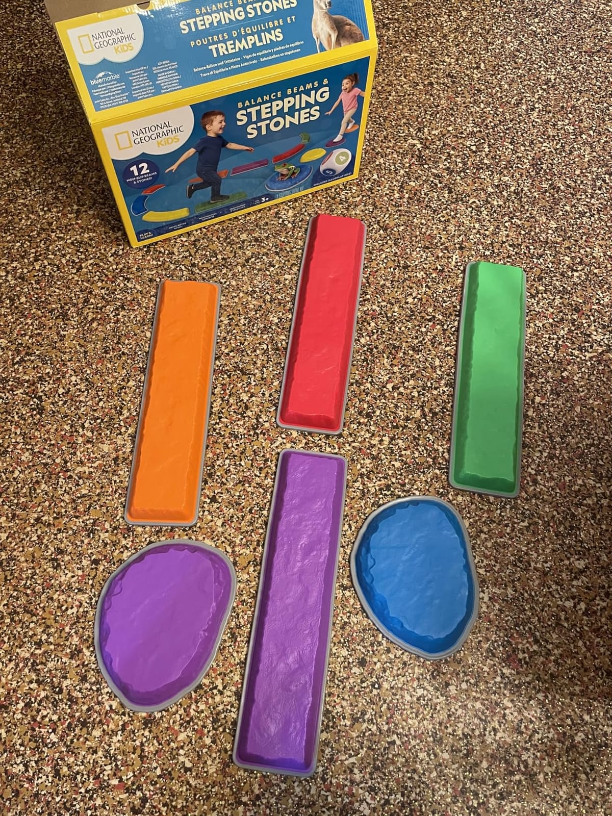 National Geographic Kids 12-Piece Balance Stepping Stones and Beams customer photo 1