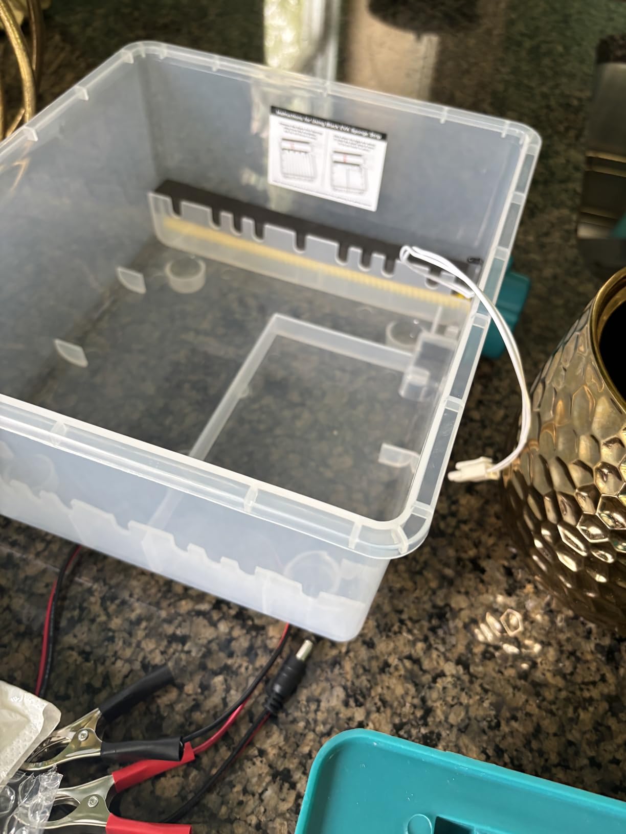 CoInceptus 16 Eggs Incubators for Hatching Eggs, Egg Incubator with Automatic Egg Turning and Temperature Control, Chicken Egg Incubators with Egg Candler for Duck Goose Pigeon Quail customer photo 2