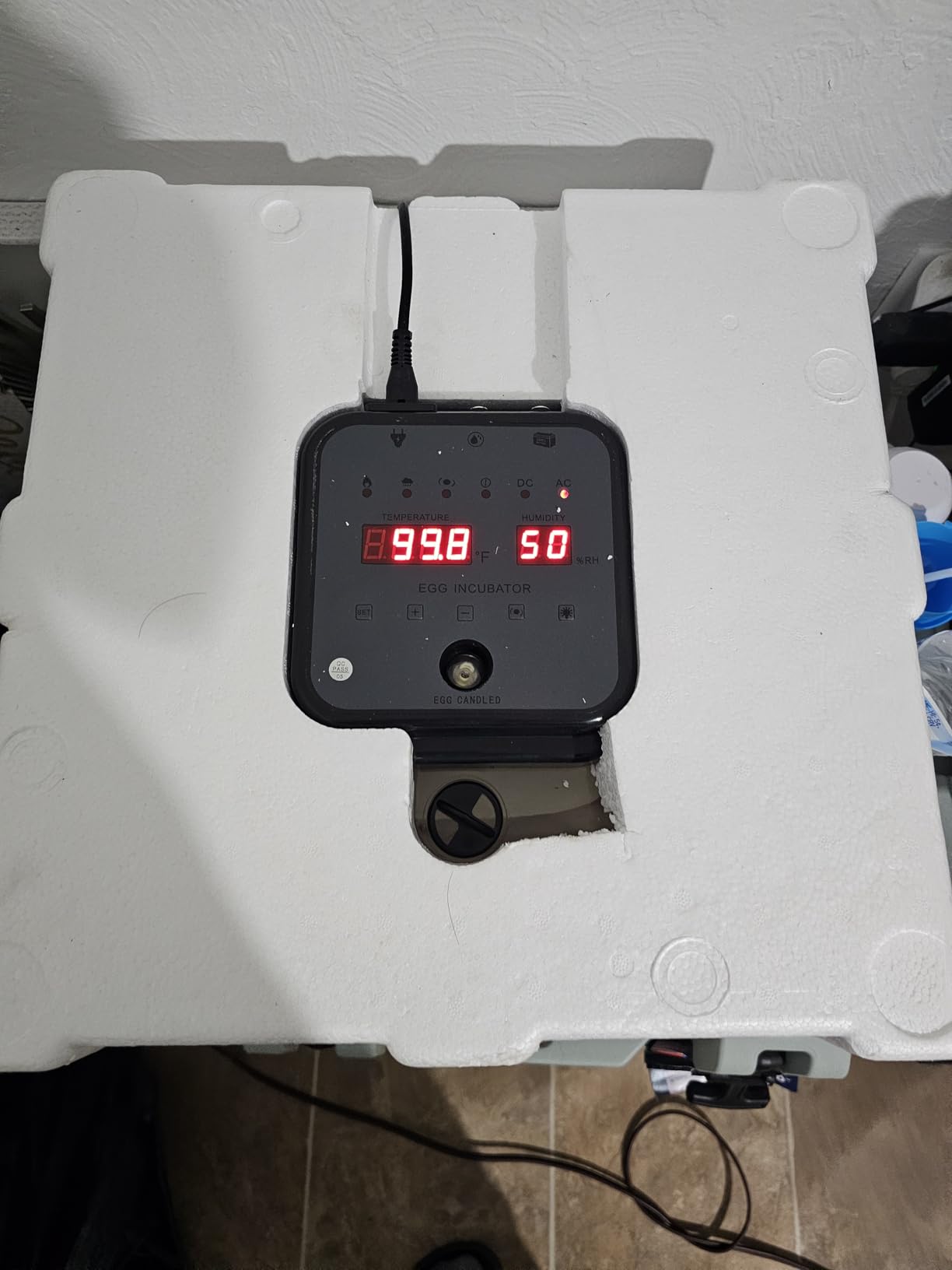 CoInceptus 35 Chicken Egg Incubator, Quail Incubator with Humidity Control customer photo 1