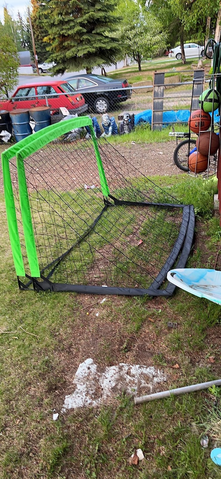 5x3/6x4 FT Soccer Goals for Backyard, Foldable Soccer Nets for Kids customer photo 1