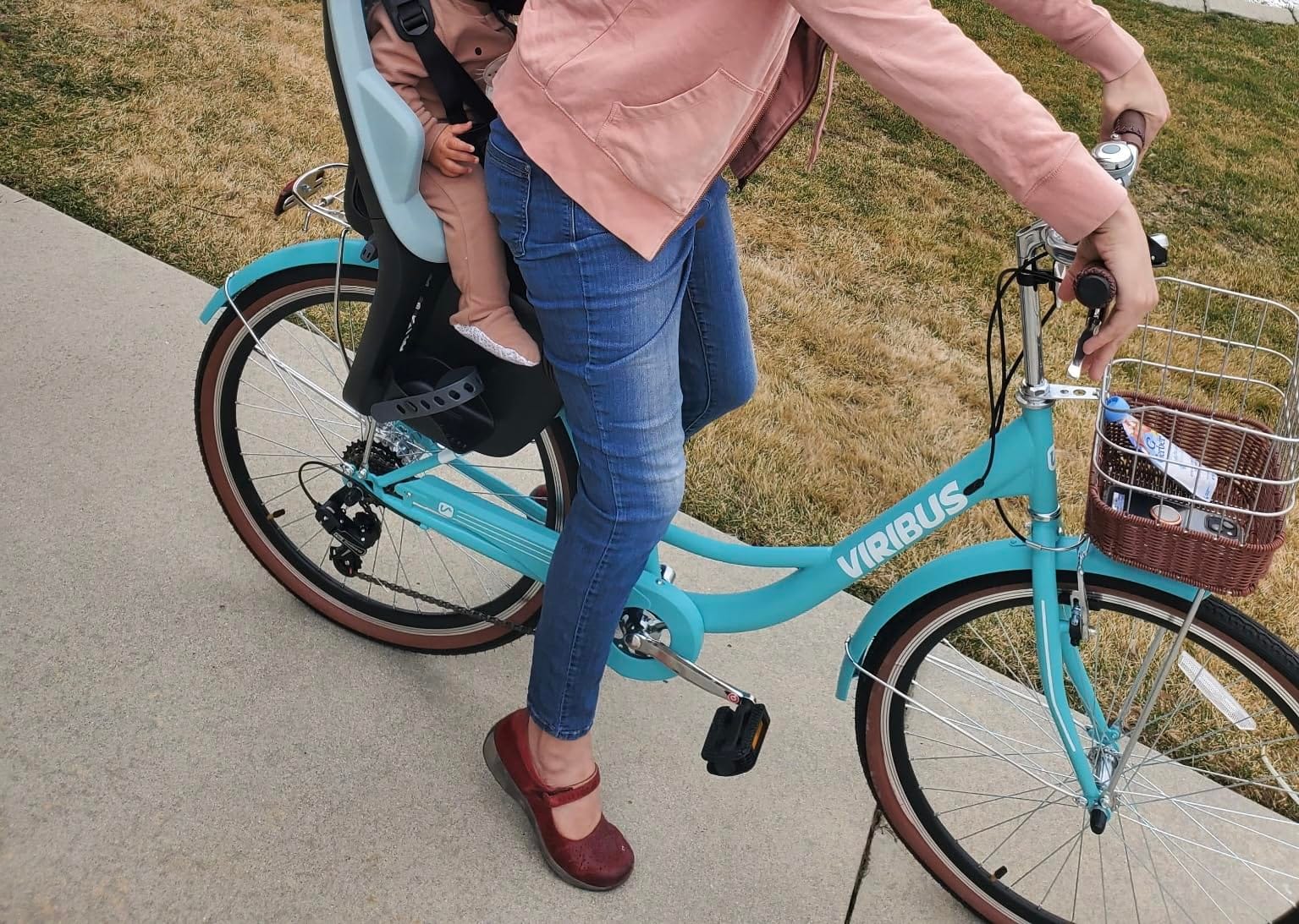 Thule Yepp 2 Mounted Child Bike seat, Adjustable footrests, 5-Point Harness and Easy to Mount Design customer photo 1