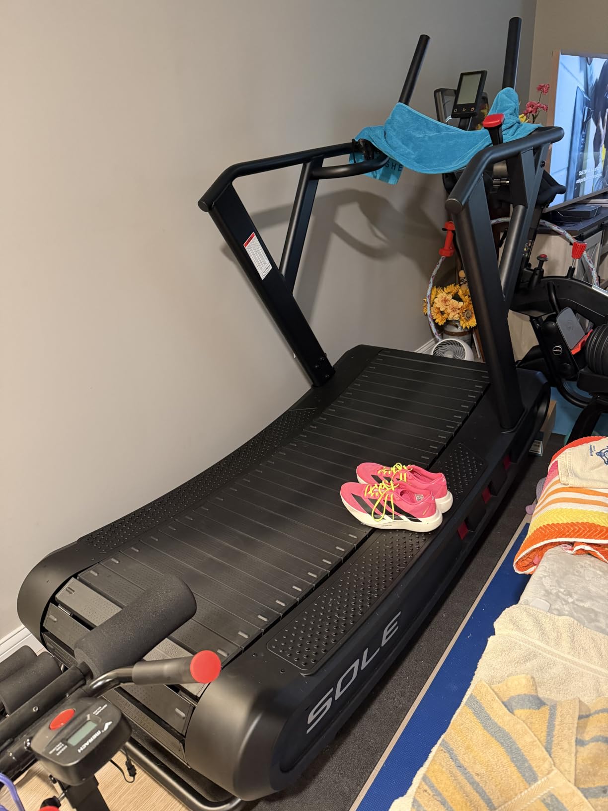 Sole Fitness C80 Curved Manual Treadmill for Home Gym Cardio Running customer photo 2