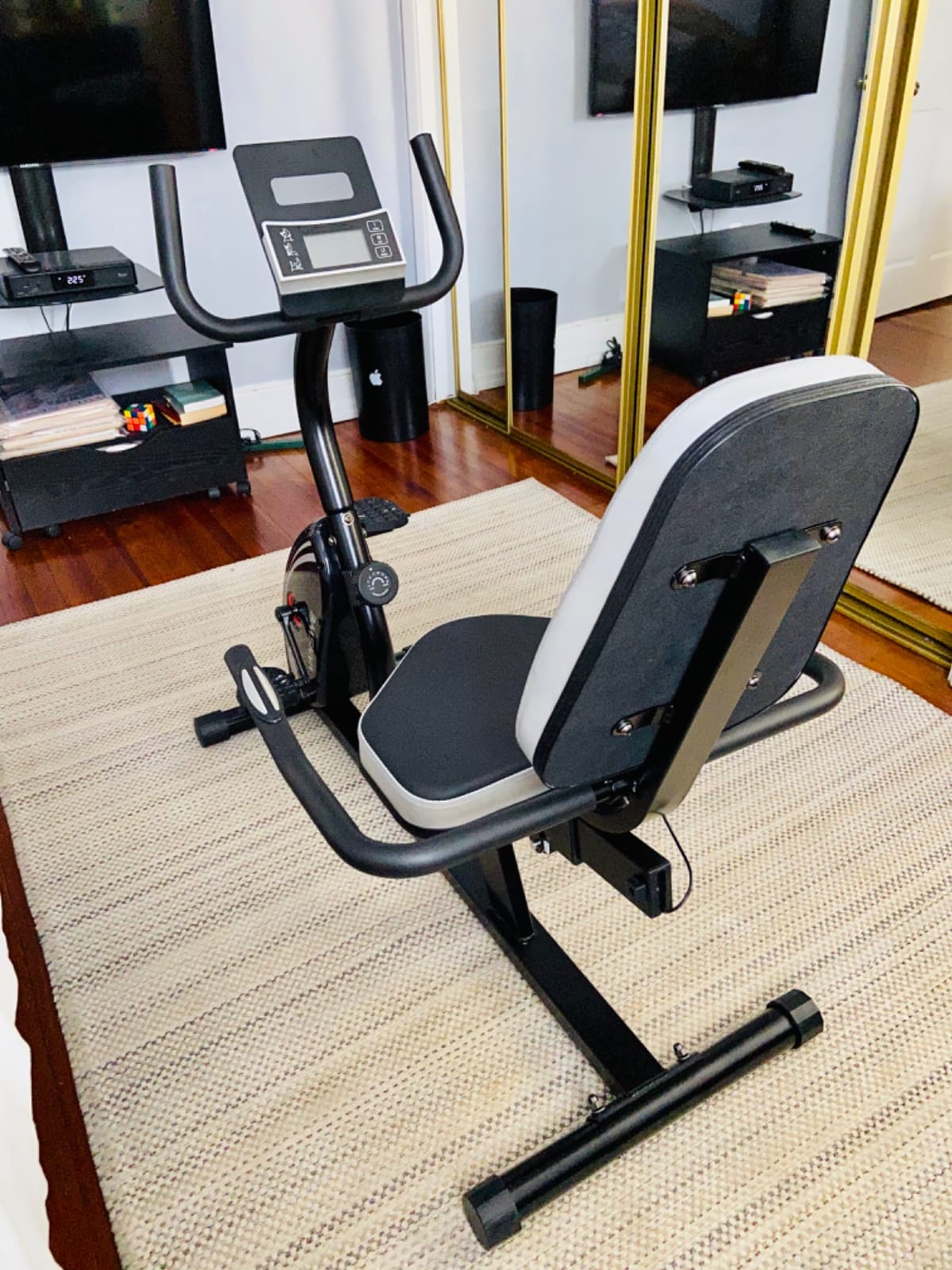 VANSWE Recumbent Exercise Bike for Home Seniors with 380 LB Weight Capacity customer photo 2