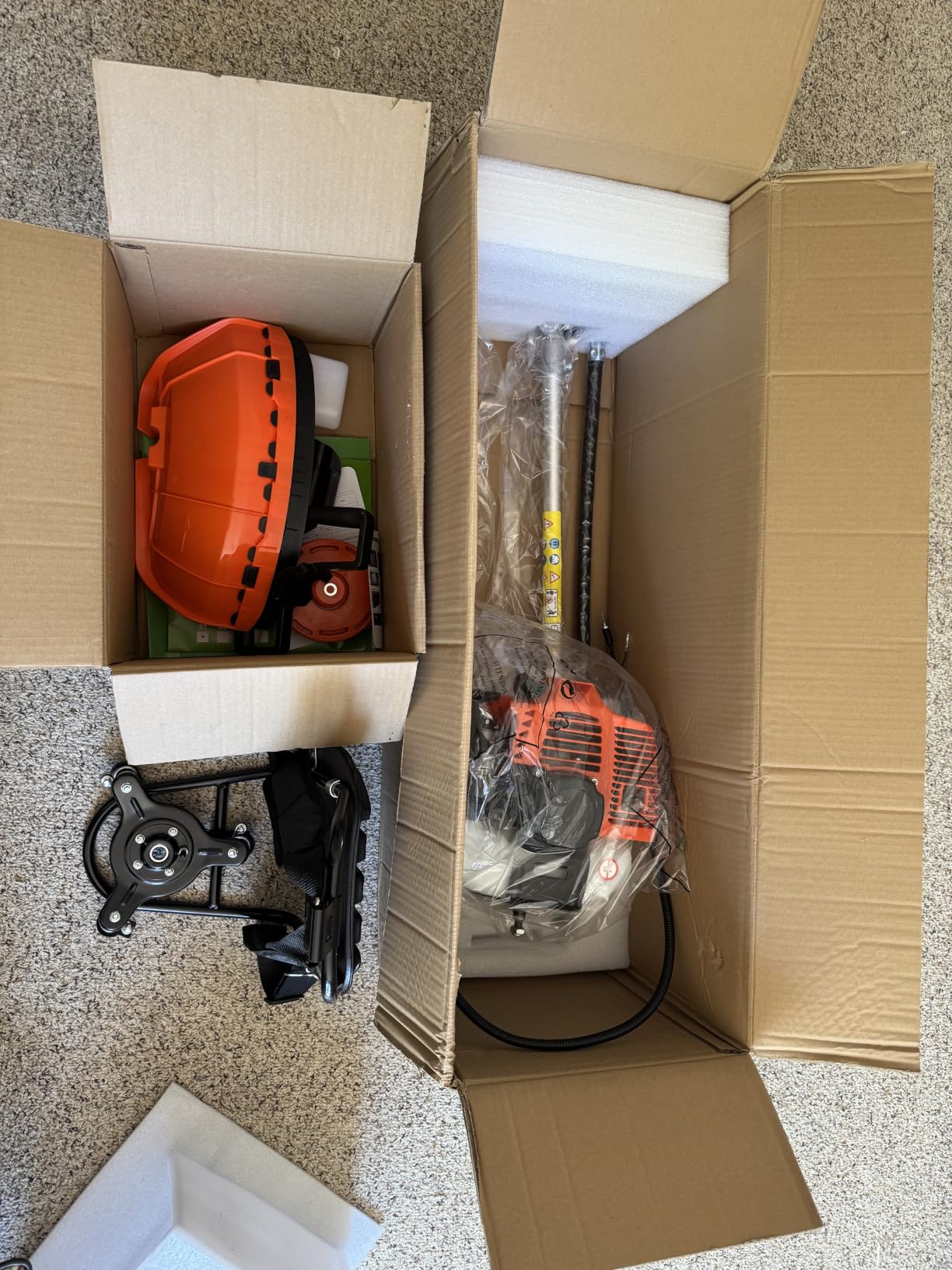 48CC Gas Hedge Trimmer, Weed Eater, String Trimmer with EPA, CE and EMC customer photo 2
