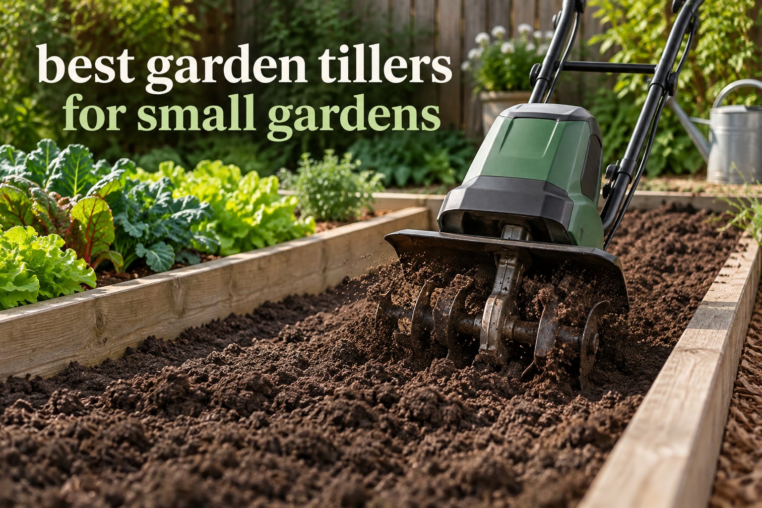 best garden tillers for small gardens