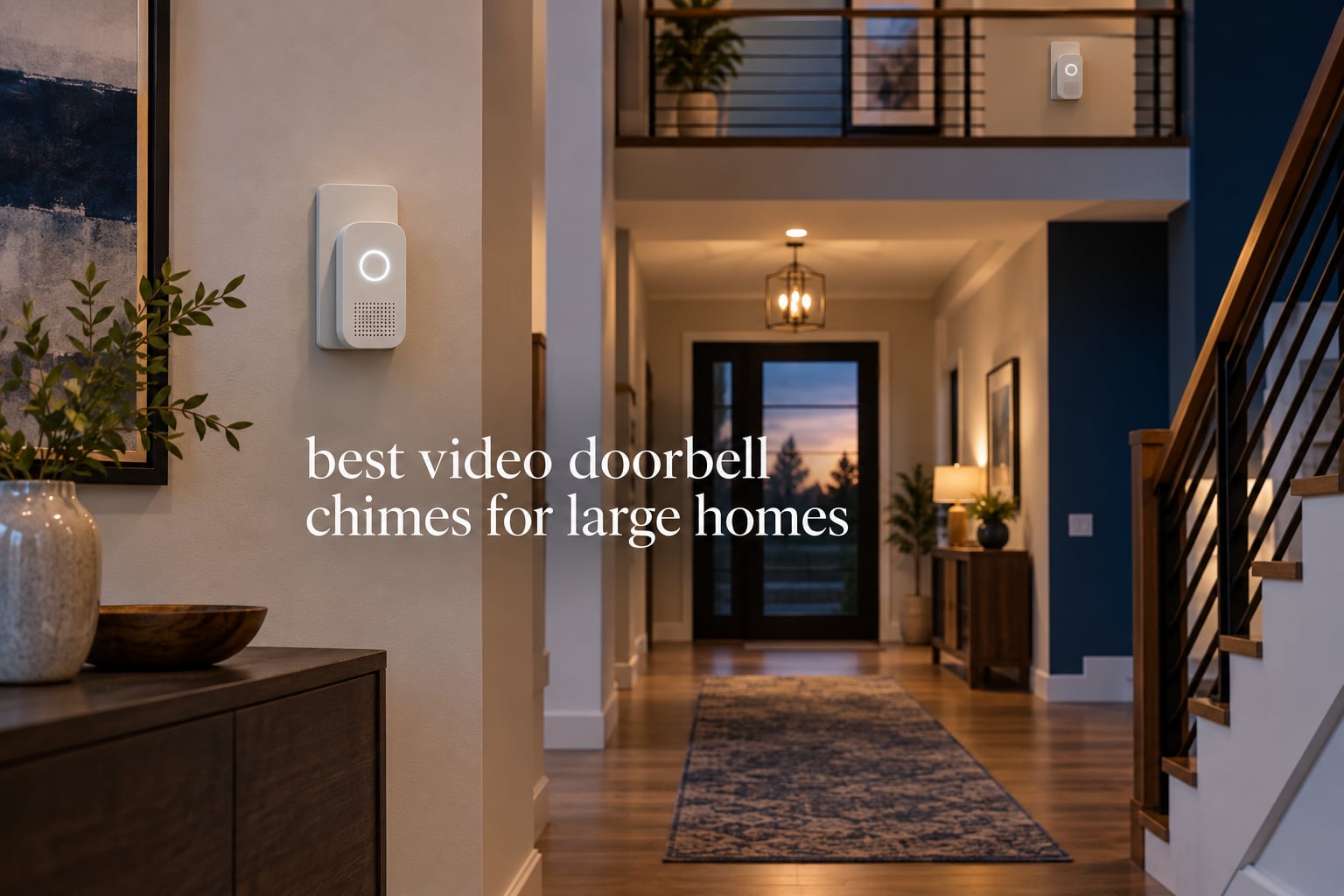 best video doorbell chimes for large homes