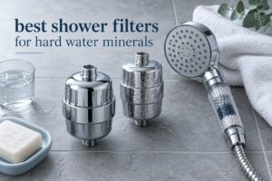 best shower filters for hard water minerals