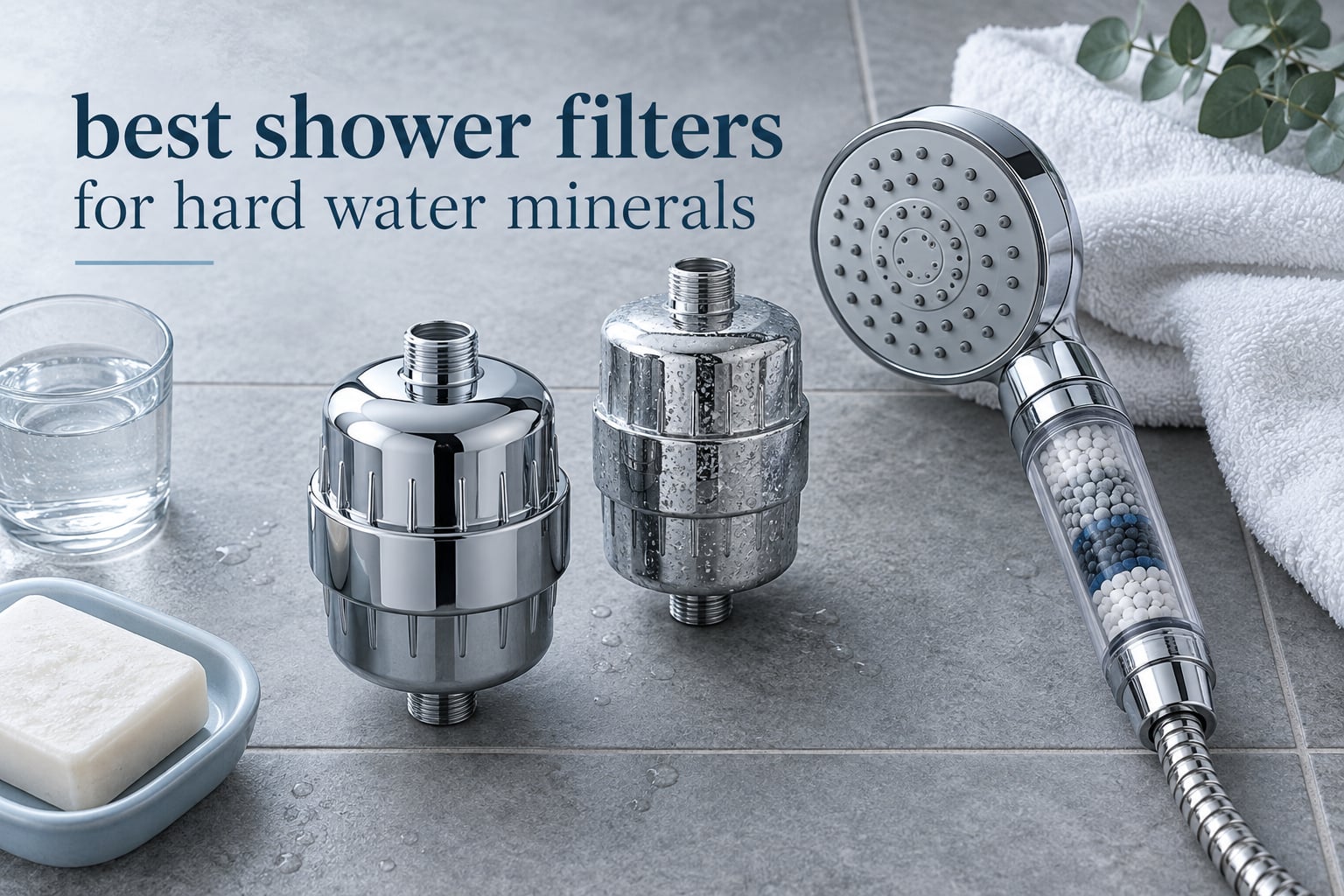 best shower filters for hard water minerals