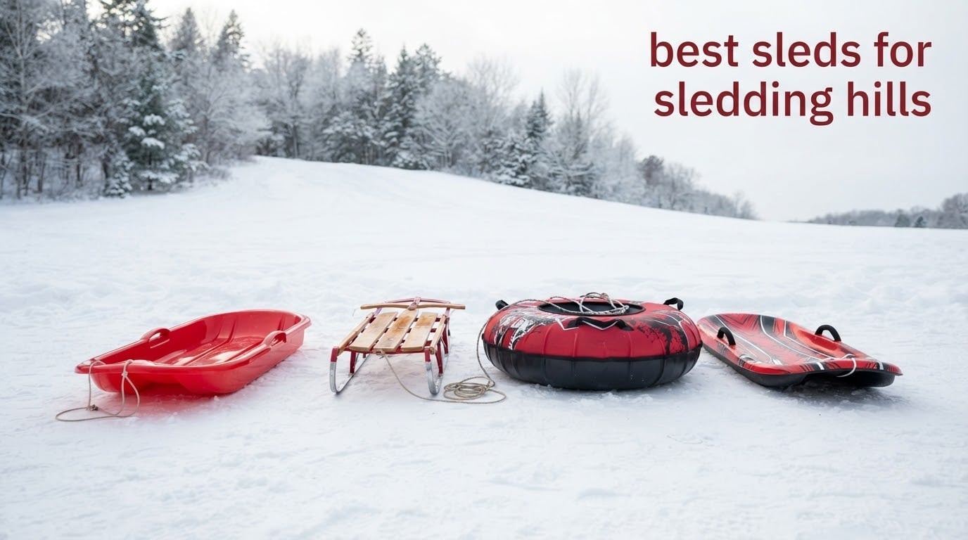 best sleds for sledding hills