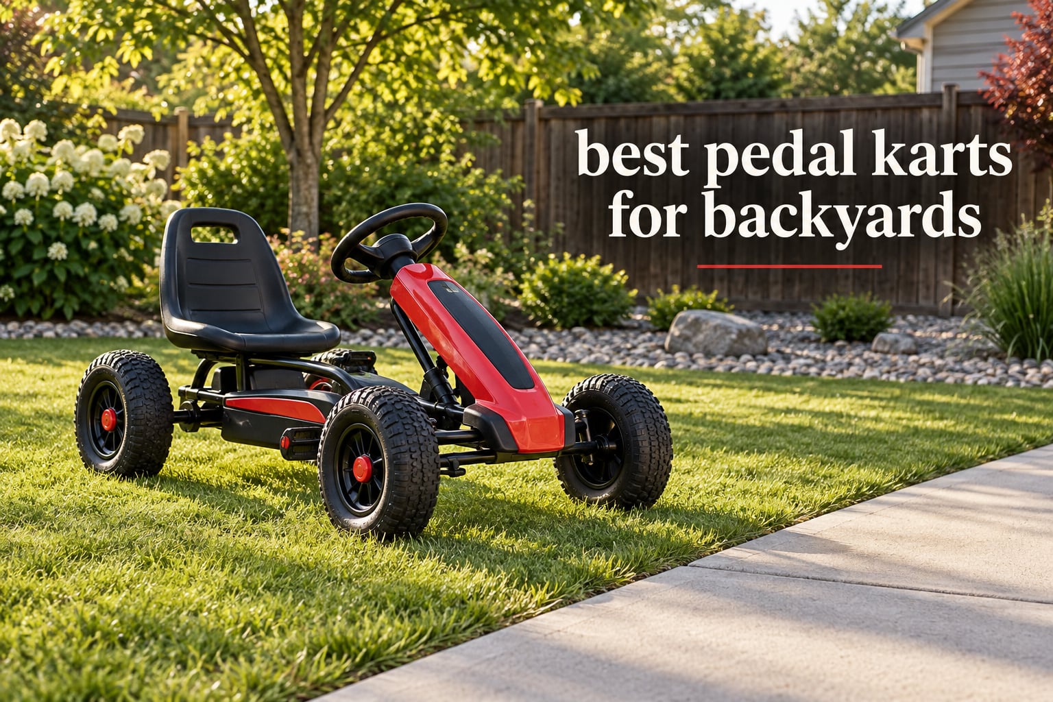 best pedal karts for backyards