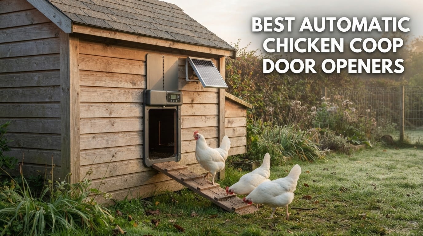 best automatic chicken coop door openers