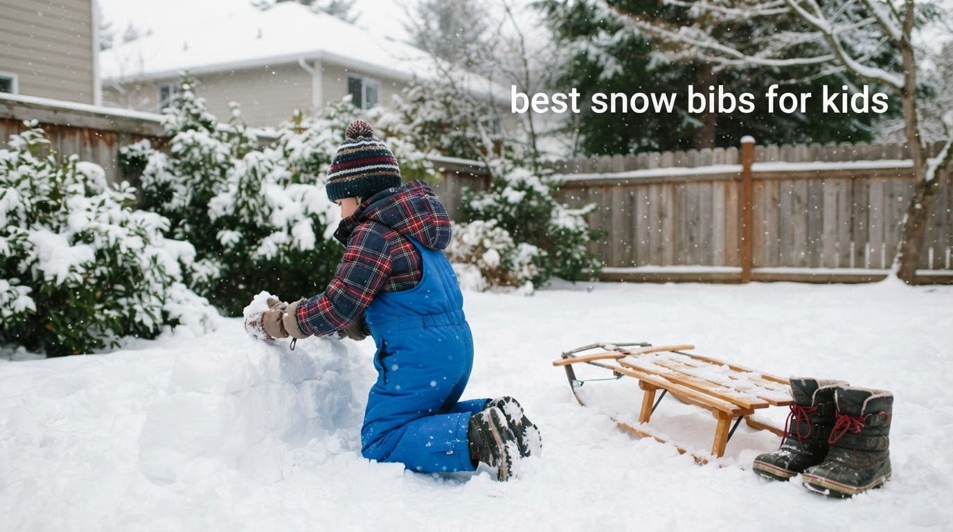 best snow bibs for kids