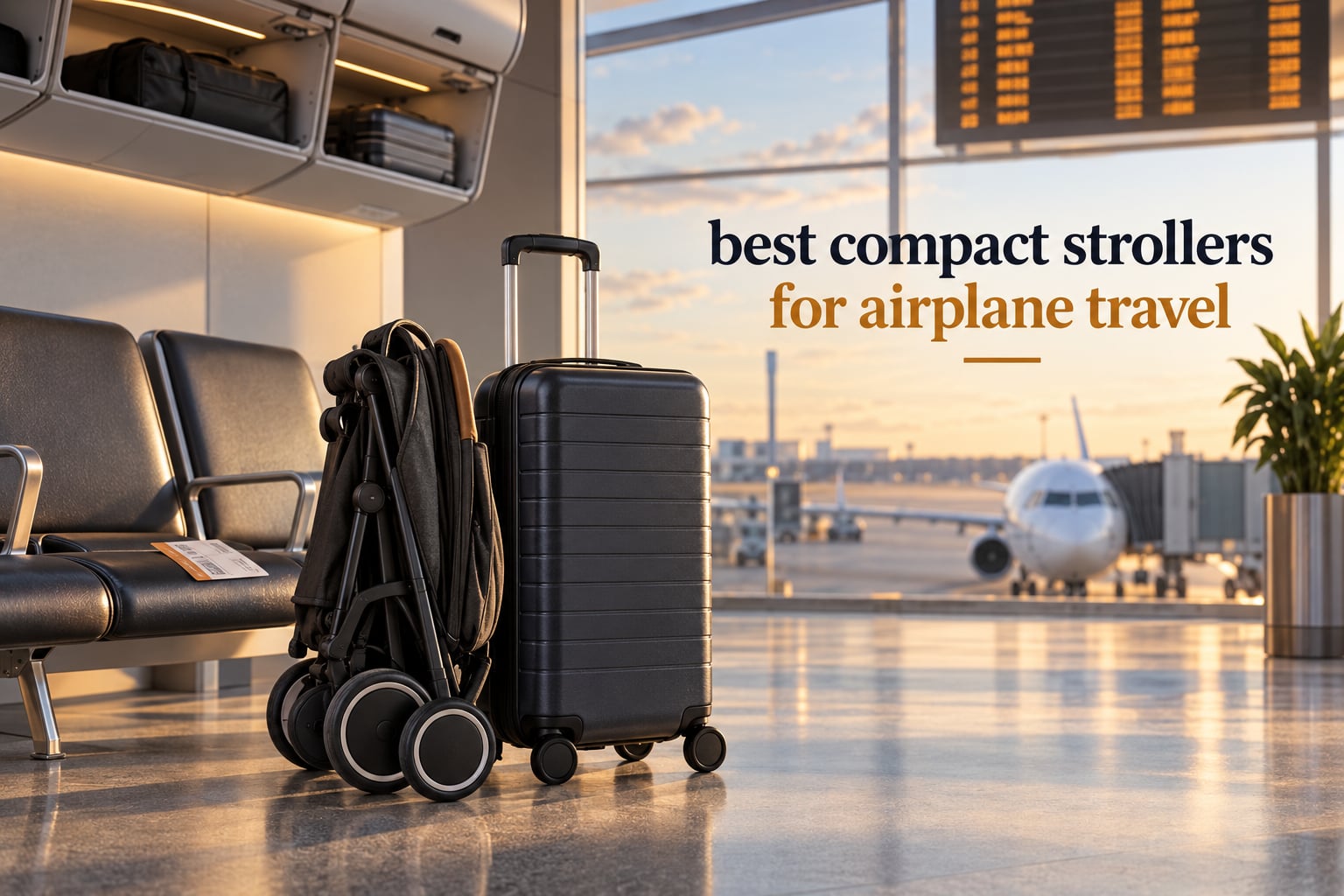 best compact strollers for airplane travel