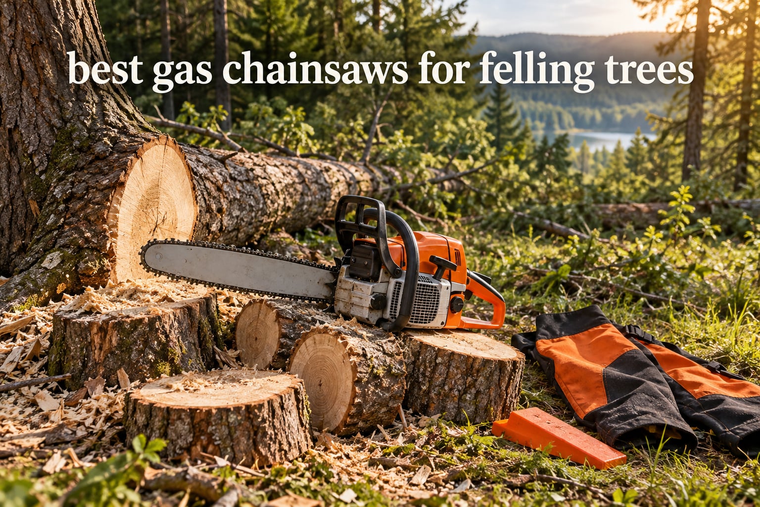 best gas chainsaws for felling trees
