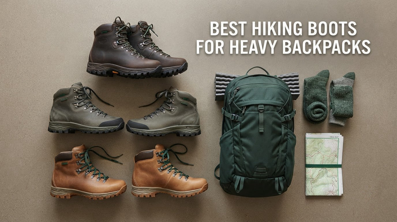 best hiking boots for heavy backpacks