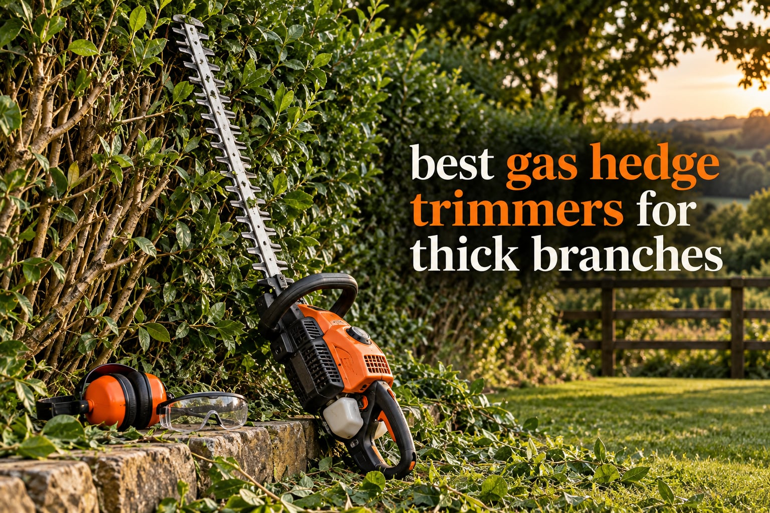 best gas hedge trimmers for thick branches
