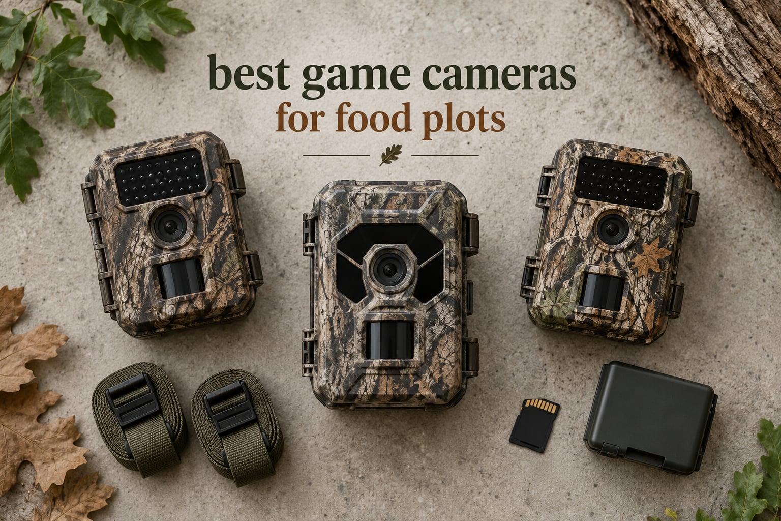 best game cameras for food plots